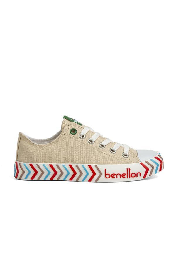 Benetton® | BN-30624-3374 Bej - Kadın Spor Ayakkabı - Image 1