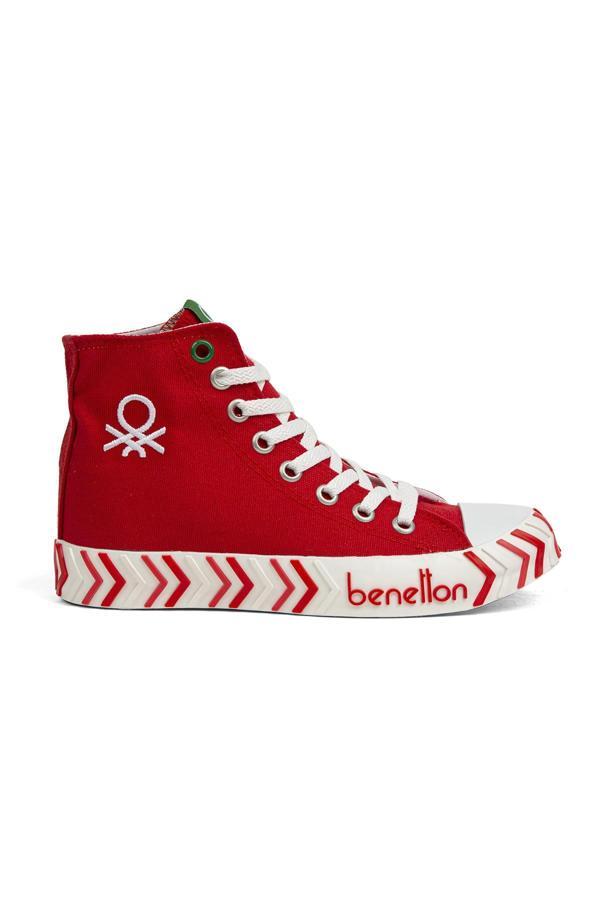 Benetton® | BN-30625-3374 Kırmızı - Kadın Spor Ayakkabı - Image 1