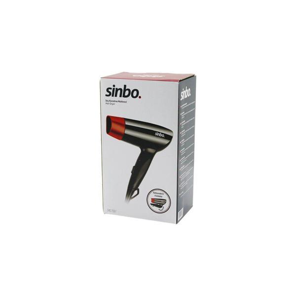 SAÇ KURUTMA - FÖN MAKİNESİ KATLANIR - SEYAHAT TİPİ 2 HIZ AYARI- ASKI KANCASI- YOĞUNLAŞTIRICI SHD-7097  - Image 1