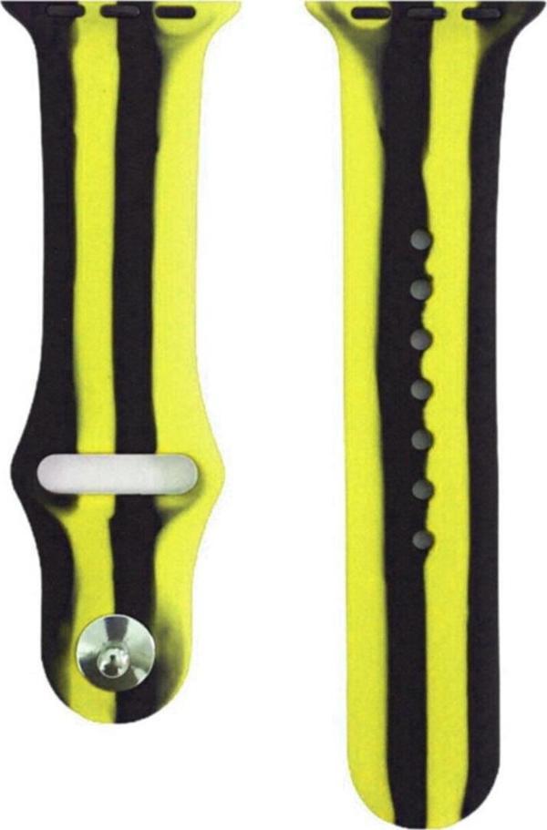 Coverzone Watch 40mm Uyumlu Kayış Sport Silikon Şeritli Kordon No-11 - Image 1