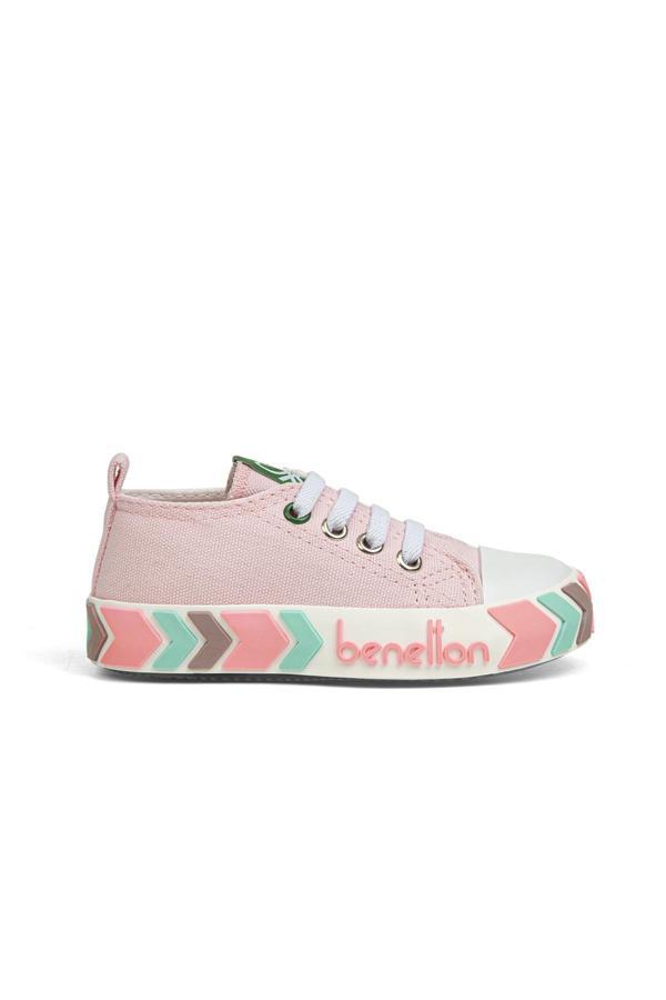 Benetton® | BN-30642 - 3394 Pembe - Çocuk Sneakers - Image 1