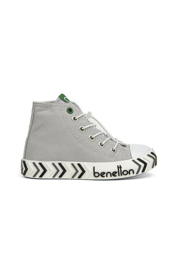 Benetton® | BN-30645 - 3394 Gri - Çocuk Spor Ayakkabı - Image 1