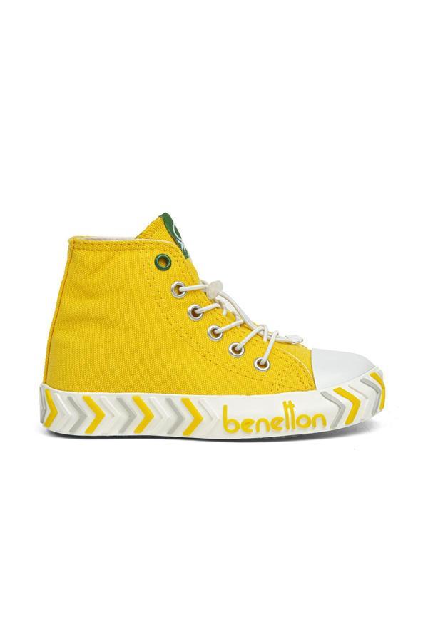 Benetton® | BN-30645 - 3394 Sarı - Çocuk Sneakers - Image 1
