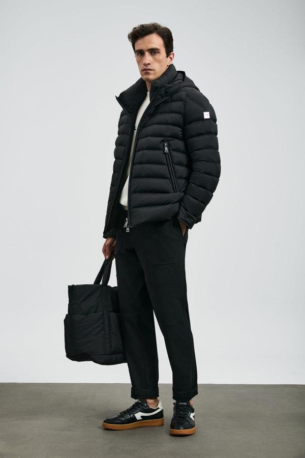 Lufian Erkek Gabrıel Kaz Tüyü Mont 112120259 Siyah - Image 1