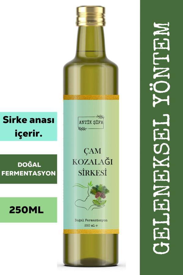 Antik Şifa Çam Kozalağı Sirkesi 250 Ml - Doğal Fermantasyon Geleneksel Yöntem Üretim - Image 1