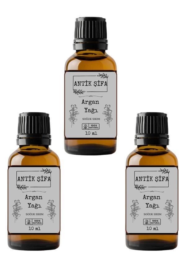 Antik Şifa Soğuk Sıkım Doğal Argan Yağı %100 Saf 3 X 10M - Image 1
