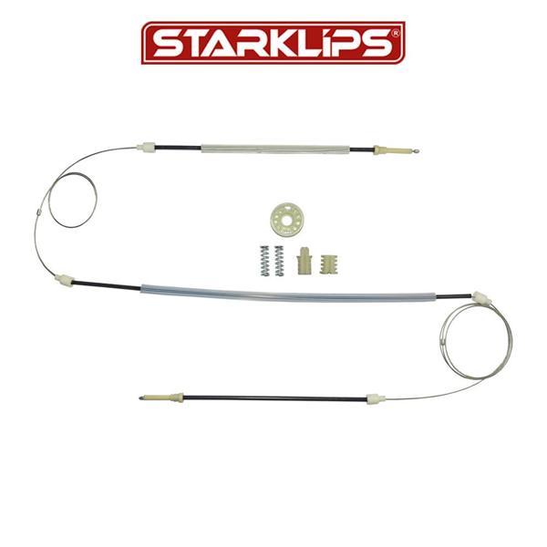 Cam Kriko Seti Sarmalı Sağ Arka BMW 7 E65-E66 2002-2008 51337202480-51337202479 - Image 1