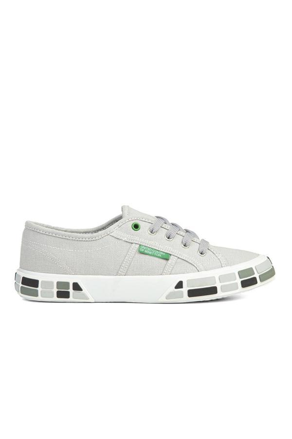 Benetton® | BN-30691-3114 Gri - Kadın Spor Ayakkabı - Image 1