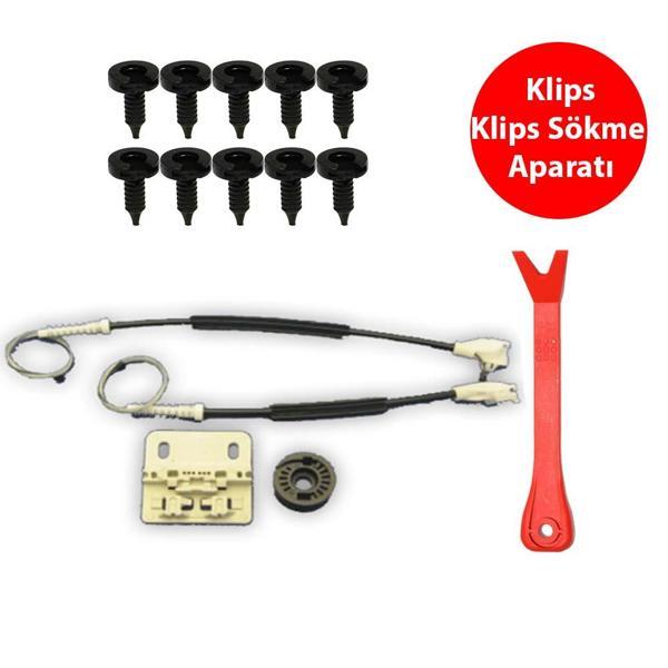 Land Rover Freelander 1996-2006 Sol Arka Cam Kriko Tamir Seti - Image 1