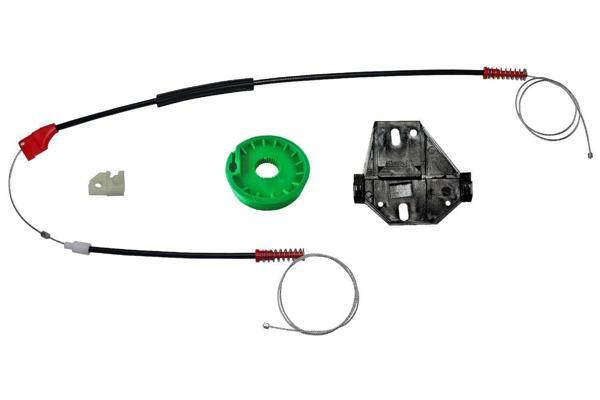 Cam Kriko Tamir Seti Sağ Ön VW Transporter Caravelle T4 1990-2003 7D0959802 - Image 1