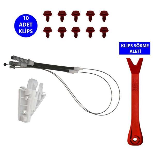Alfa Romeo 159 2005-2011 71740124-71769766  Sol Arka Cam Kriko Tamir Seti - Image 1