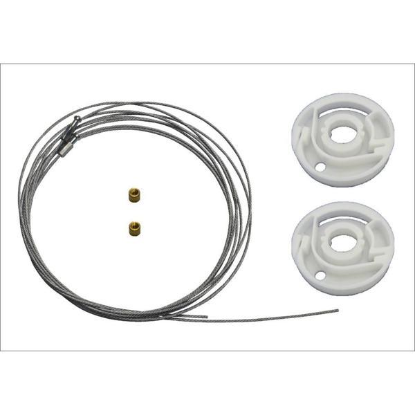 VW T5 Caravelle 2003-2014 7E1843871 Sürgü Kapı Sol Cam Kriko Seti - Image 1