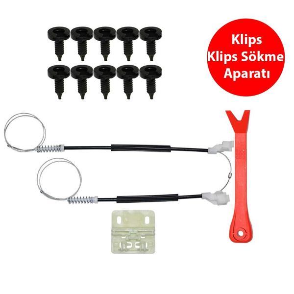 Land Rover Freelander 1996-2006 Sağ Arka Cam Kriko Tamir Seti - Image 1