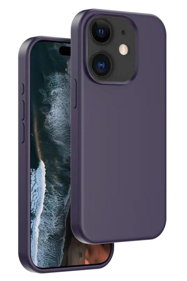 iPhone 11 Home Magsafe Kapak - Derin Mor-(5796) - Image 1