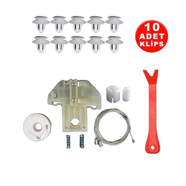 Oto Cam Kriko Tamir Seti Sol Arka Ford Focus 1 1998-2005 XS41A27001 (10Klips) - Image 1