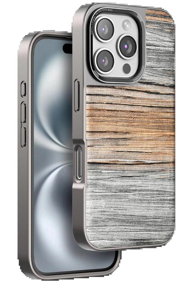 iPhone 16 Pro Wave Kapak - Sarı-(5796) - Image 1