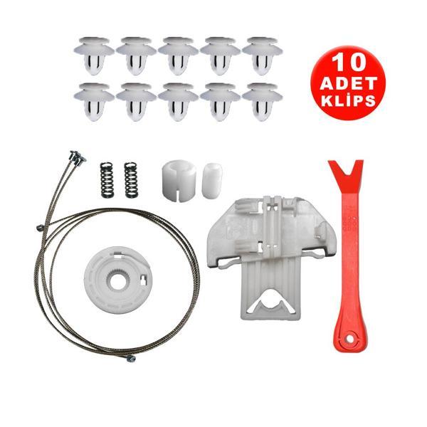 Oto Cam Kriko Tamir Seti Sağ Arka Ford Focus 1 1998-2005 XS41A27000 (10Klips) - Image 1
