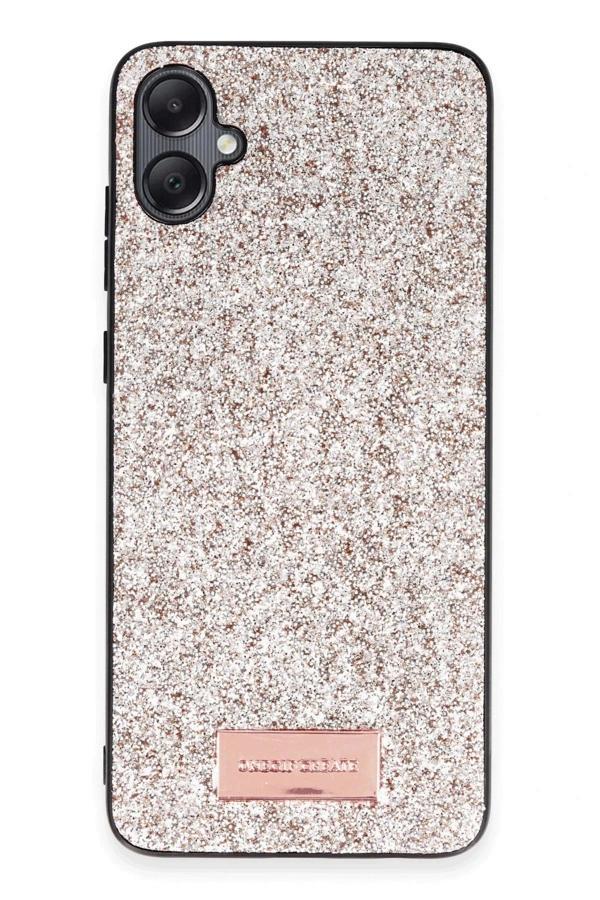 Samsung Galaxy A05 Bright Simli Kapak - Gold-(5796) - Image 1
