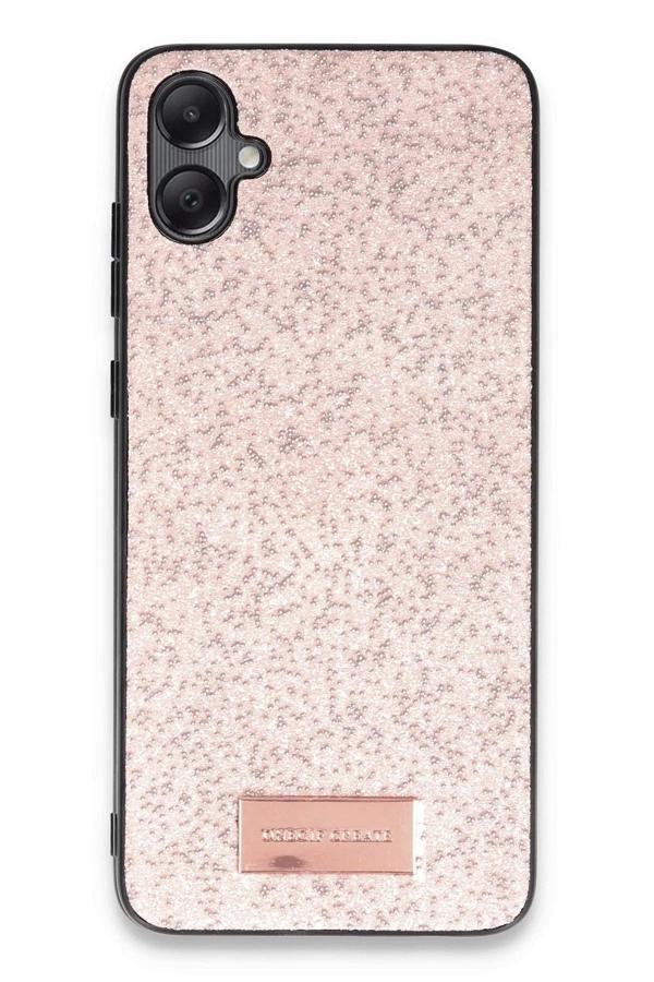 Samsung Galaxy A05 Bright Simli Kapak - Pembe-(5796) - Image 1