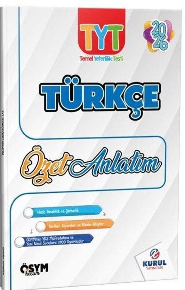 TYT Türkçe Özet Anlatım - Kurul Yayıncılık - Image 1