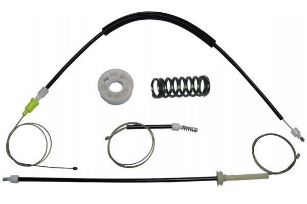 VW Phaeton 2002-2016 Sağ Arka Cam Kriko Seti 3D7839462K - Image 1