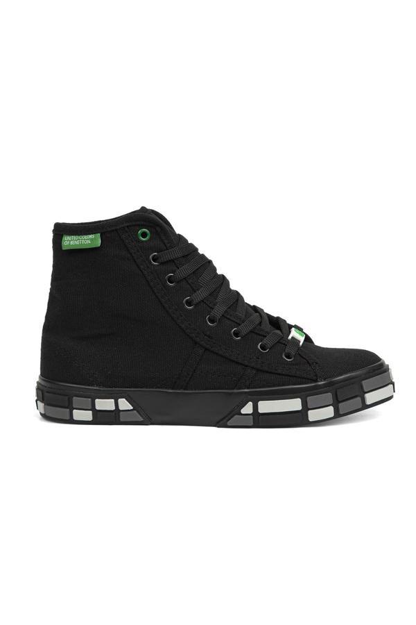 Benetton® | BN-30690-3114 Siyah Siyah - Kadın Spor Ayakkabı  - Image 1