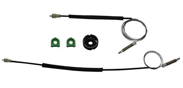 Volvo C70 Cabriolet 1997-2005 Sol ve Sağ Ön Cam Kriko Tamir Seti 9467884 - Image 1