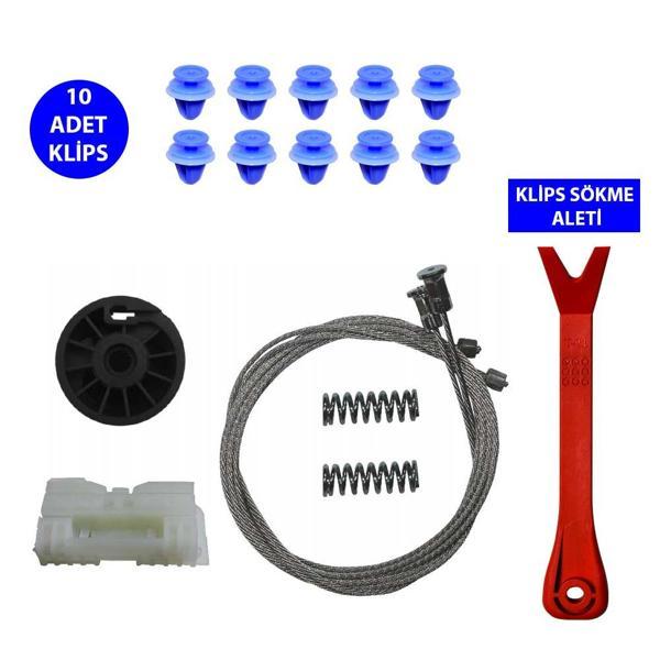 Cam Kriko Tamir Seti Sol Arka Renault Clio 3 2005-2011  8200291151 - Image 1