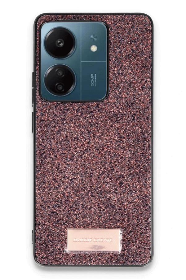 Xiaomi Redmi 13C Bright Simli Kapak - Derin Mor-(5796) - Image 1