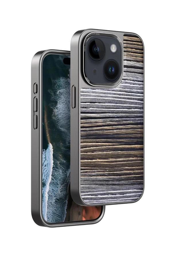 iPhone 14 Wave Kapak - Sarı-(5796) - Image 1