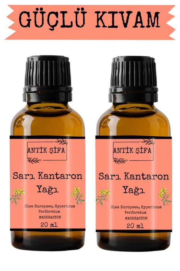 Antik Şifa Kantaron Yağı - (2 X 20Ml) %100 Seyreltilmemiş, Doğal - Image 1