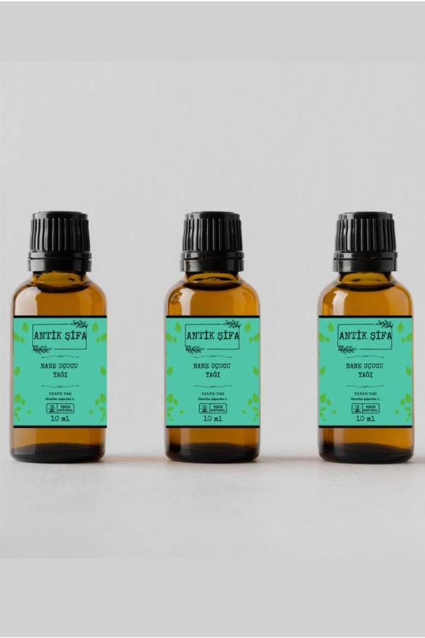 Antik Şifa %100 Saf Nane Uçucu Yağı - (3 X 10 Ml) - Image 1