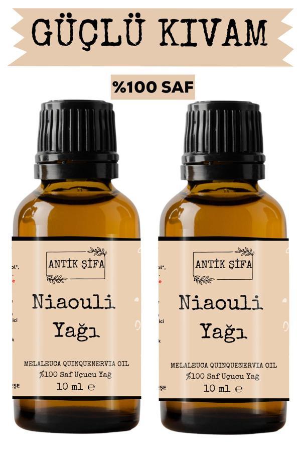 Antik Şifa Nioli Yağı (2X10Ml)- %100 Saf Seyreltilmemiş Niaouli Uçucu Yağı - Image 1