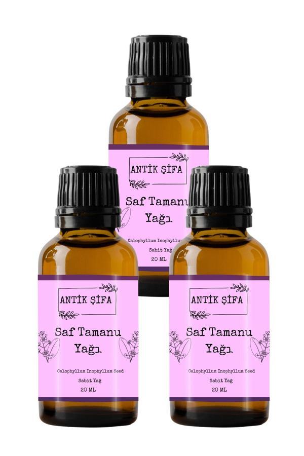 Antik Şifa %100 Saf Tamanu Yağı - (3 X 20 Ml) - Image 1