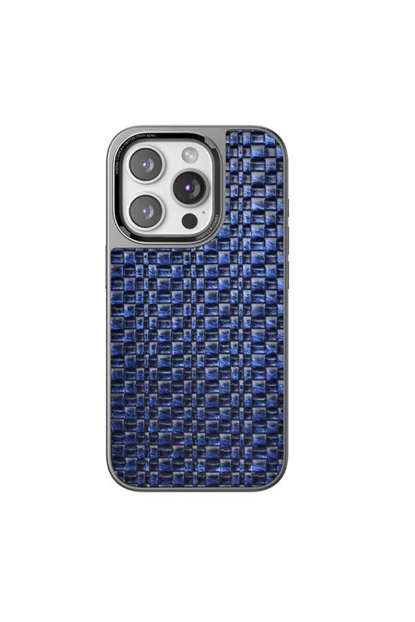 iPhone 15 Pro Max Brand Kapak - Lacivert-(5796) - Image 1