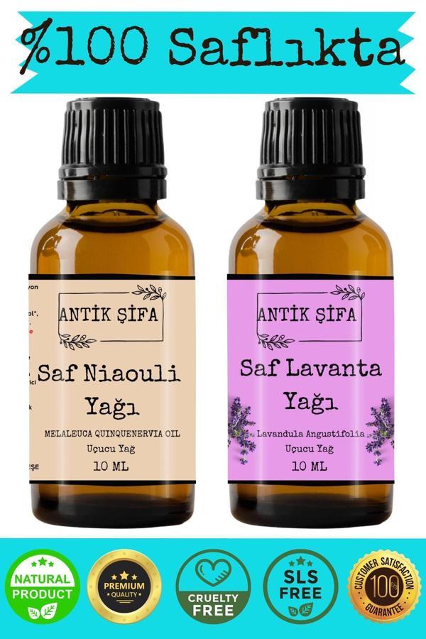 Antik Şifa Nioli Yağı Ve Lavanta Yağı (10 Ml 10Ml)-%100 Seyreltilmemiş, Doğal Uçucu Yağlar - Image 1