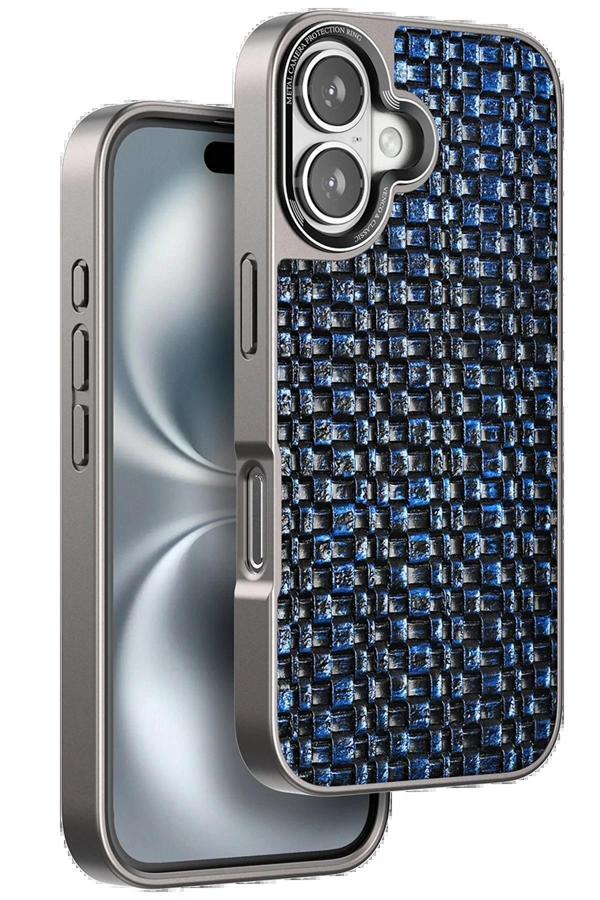 iPhone 16 Brand Kapak - Lacivert-(5796) - Image 1