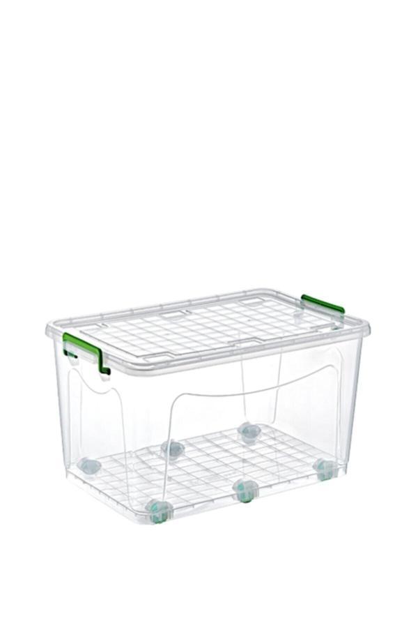 Şenyayla Plastik Maksi Saklama Kutusu Tekerlekli 50 Lt ( 31*39*62* ) - Image 1