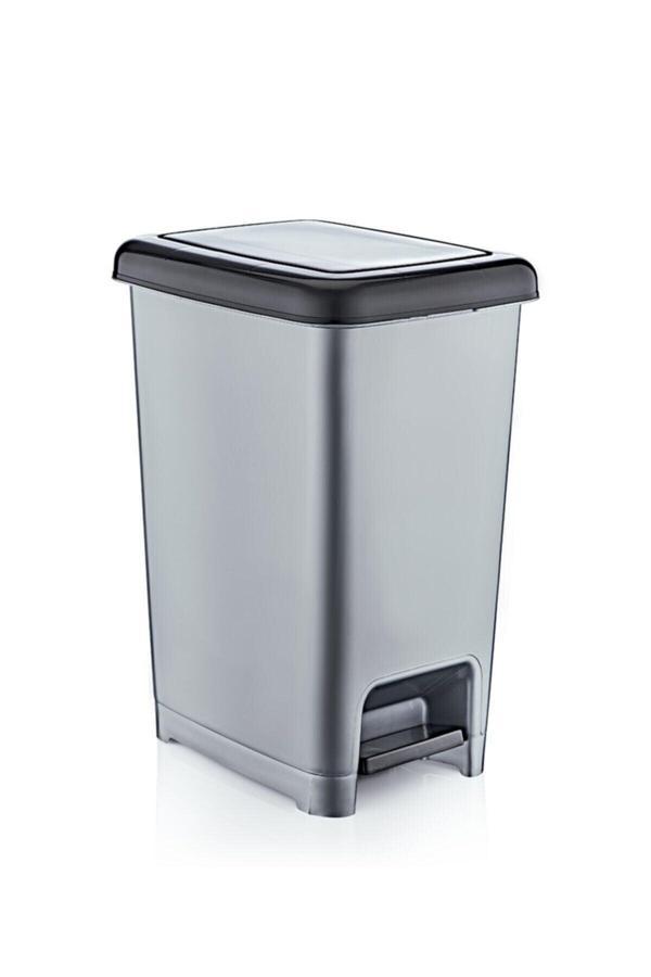 Dünya Plastik Slim Pedallı Çöp Kovası 40 Litre - Image 1