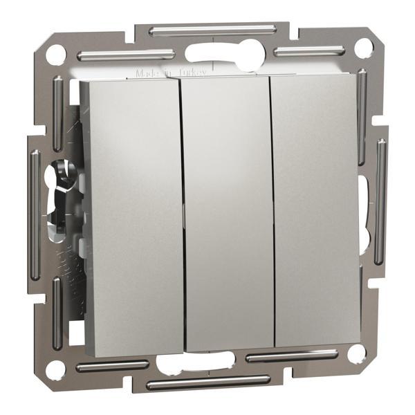 Schneider Electric EPH2100169 Asfora Bronz Üçlü Anahtar - Image 1