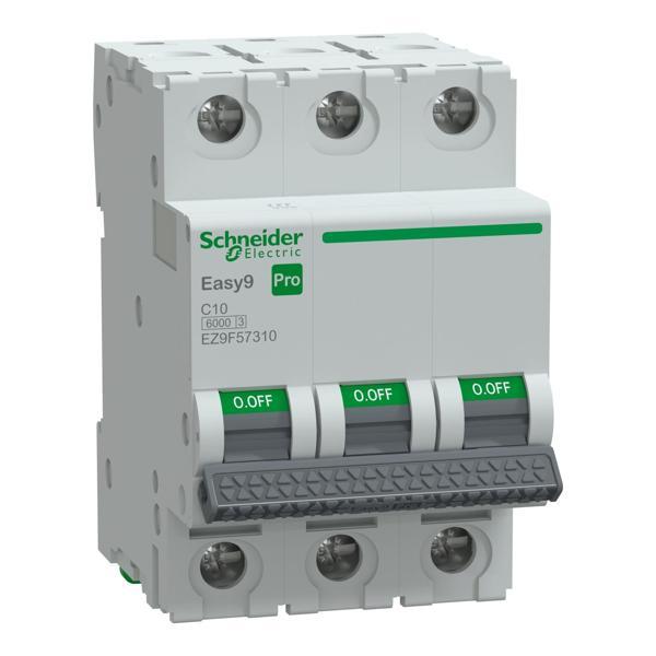 Schneider Electric EZ9F57310 3X10A C 6kA Otomatik Sigorta Easy9 Pro - Image 1