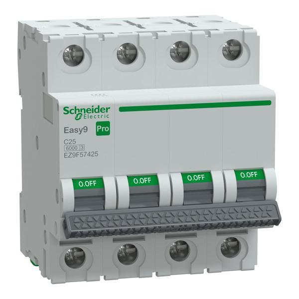 Schneider Electric EZ9F57425 4X25A C 6kA Otomatik Sigorta Easy9 Pro - Image 1