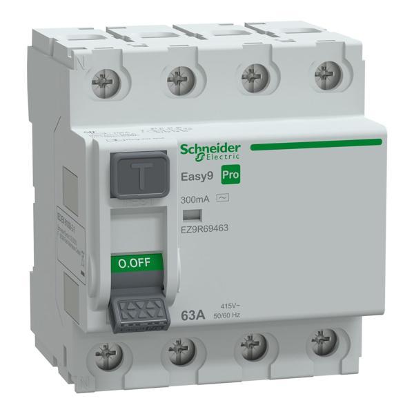 Schneider Electric EZ9R69463 4X63A 30mA Kaçak Akım Rölesi Easy9 Pro - Image 1