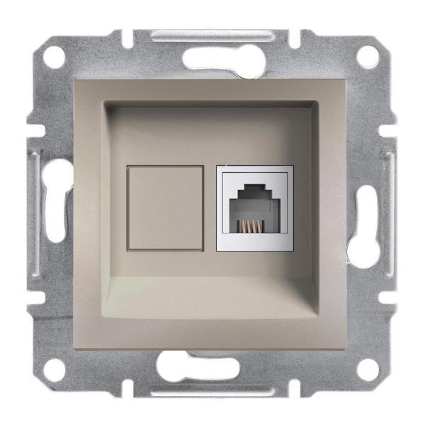 Schneider Electric EPH4100169 Asfora Bronz 1xRJ11 Telefon Prizi - Image 1