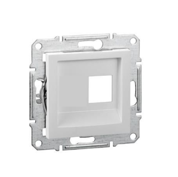 Schneider Electric EPH4370521 Asfora Beyaz 1xRJ45 Konnektörsüz - Image 1