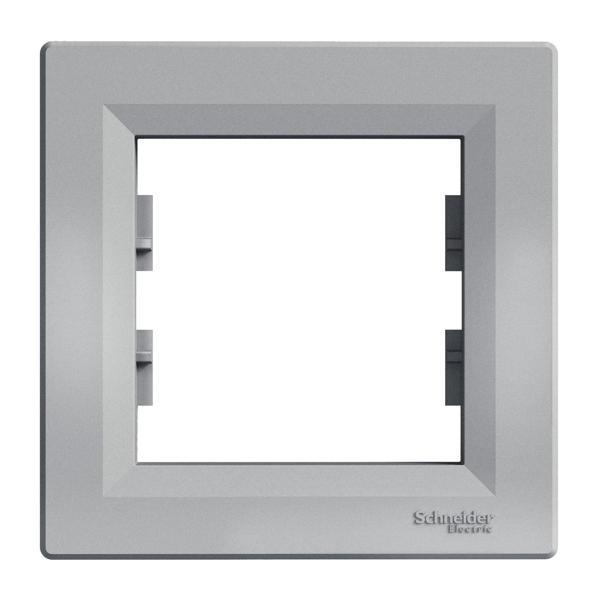 Schneider Electric EPH5800161 Asfora Alüminyum Tekli Çerçeve - Image 1