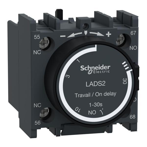 Schneider Electric LADS2 Yıldız Üçgen Pnömatik Zaman Rölesi - Image 1