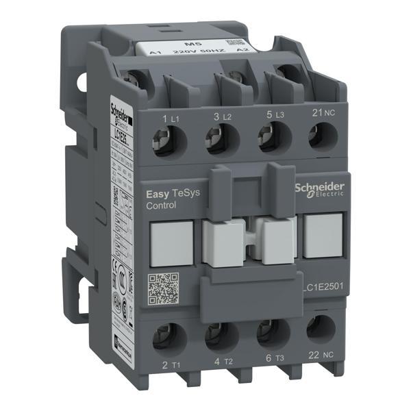 Schneider Electric LC1E2501M5 3X25A 11kW 220AC 1NK Kontaktör - Image 1