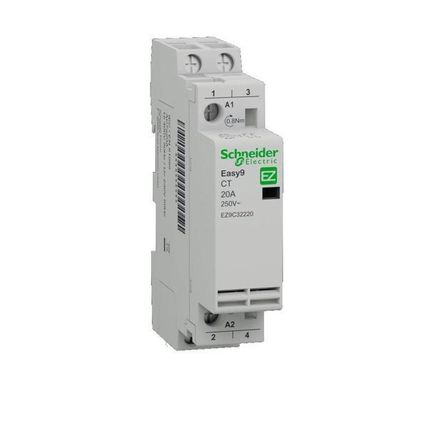 Schneider Electric EZ9C32220 2X20A 2NO Sessiz Kontaktör 240VAC - Image 1