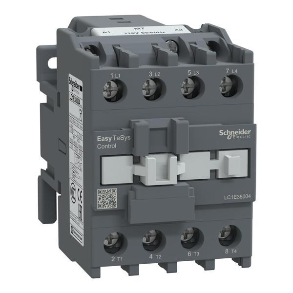 Schneider Electric LC1E38004M7 4X50A Kontaktör 220AC - Image 1